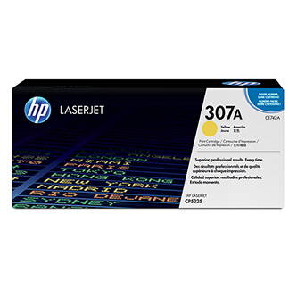 HP originální toner CE742A, yellow, 7300str., HP 307A, HP Color LaserJet CP5225, O