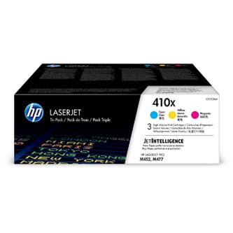 HP originální toner CF252XM, CMY, 15000 (3x5000)str., HP 410X, high capacity, HP LaserJet Pro M452, MFP M377, MFP M477, 3ks, O