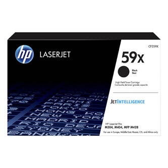 HP originální toner black, 10000str., HP 59X, high capacity, HP LaserJet Pro M404, M403, LaserJet Pro MFP M428, O