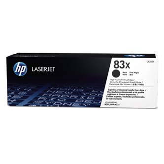 HP originální toner CF283X, black, 2200str., HP 83X, HP LaserJet Pro M201, M225, MFP M225dn, 830g, O