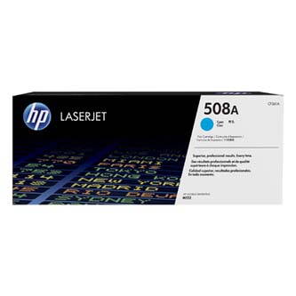 HP originální toner CF361A, cyan, 5000str., HP 508A, HP Color LaserJet Enterprise M552, M553, 860g, O