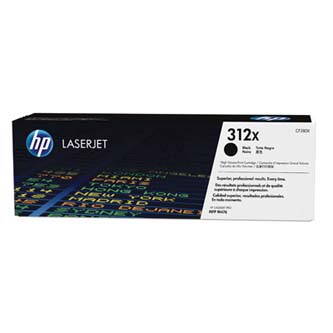 HP originální toner CF380X, black, 4400str., HP 312X, HP Color LaserJet Pro MFP M476dn, MFP M476dw, MFP M47, 720g, O