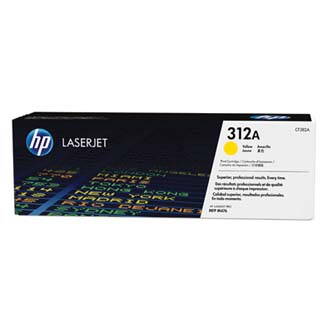 HP originální toner CF382A, yellow, 2700str., HP 312A, HP Color LaserJet Pro MFP M476dn, MFP M476dw, MFP M47, 720g, O