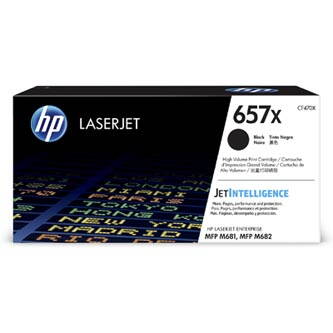 HP originální toner CF470X, black, 28000str., HP 657X, high capacity, HP LaserJet Enterprise MFP M681dh,MFP M681f,LaserJet