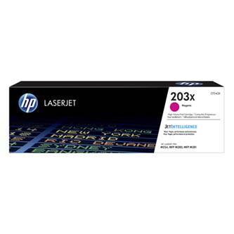 HP originální toner CF543X, magenta, 2500str., HP 203X, high capacity, HP Color LaserJet Pro M254dw, nw, M280nw, O