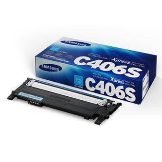 HP originální toner ST984A, CLT-C406S, cyan, 1000str., C406S, Samsung CLP-360, 365, CLX-3300, 3305, Xpress C-410, 460, O