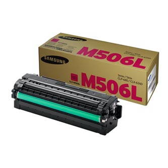 HP originální toner SU305A, CLT-M506L, magenta, 3500str., M506S, high capacity, Samsung CLP-680DW, CLX-6260FD, O