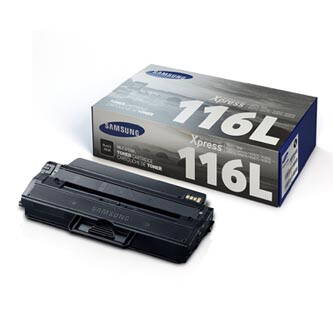 HP originální toner SU828A, MLT-D116L, black, 3000str., 116L, high capacity, Samsung Xpress M2625, 2675, 2825, 2835, 2875, 2885, O