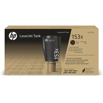 HP originální toner reload kit W1530X, black, 5000str., HP 153X, high capacity, HP LaserJet Tank 1504, 2504, MFP 1604, MFP 2604, O
