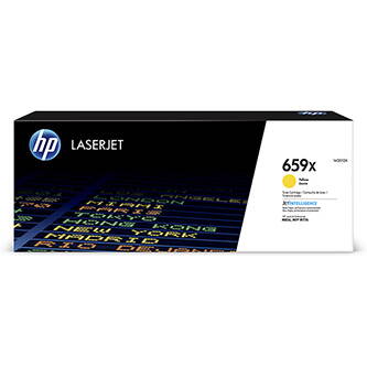 HP originální toner W2012X, yellow, 29000str., HP 659X, high capacity, HP Color LaserJet Enterprise M856dn,M856x,LaserJet En, O