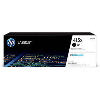 HP originální toner W2030X, black, 7500str., HP 415X, high capacity, HP Color LaserJet Pro M454, MFP M479, O