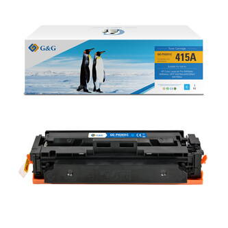 G&G kompatibilní toner s W2031A, cyan, 2100str., NT-PH2031C, HP 415A, pro HP Color LaserJet Pro M454dn/M454dw, MFP M479dw/M479f, N