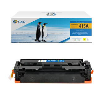 G&G kompatibilní toner s W2032A, yellow, 2100str., NT-PH2032Y, HP 415A, pro HP Color LaserJet Pro M454dn/M454dw, MFP M479dw/M479f,