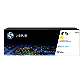 HP originální toner W2032X, yellow, 6000str., HP 415X, high capacity, HP Color LaserJet Pro M454, MFP M479, O