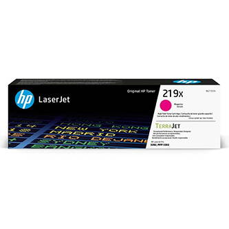 HP TerraJet originální toner W2193X, HP 219X, magenta, 2500str., high capacity