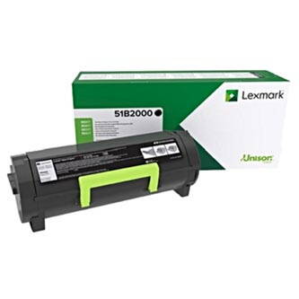 Lexmark originální toner 51B2000, black, 2500str., Lexmark MS317, MX317, O