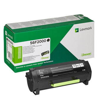 Lexmark originální toner 56F2000, black, 6000str., return, Lexmark MX521,622,522,321,421, O