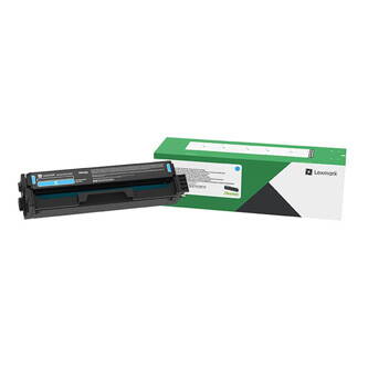 Lexmark originální toner C3220C0, cyan, 1500str., return, Lexmark C3224dw, C3326dw, MC3224, O