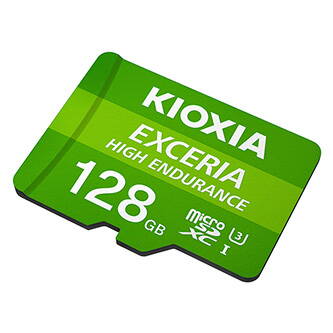 Kioxia Paměťová karta  Exceria High Endurance (M303E), 128GB, microSDXC, LMHE1G128GG2, UHS-I U3 (Class 10)