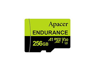 Apacer paměťová Endurance V30 A1, 256GB, micro SDXC, AP256GEDM1D09-R, UHS-I U3 (Class 10)
