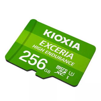 Kioxia Paměťová karta  Exceria High Endurance (M303E), 256GB, microSDXC, LMHE1G256GG2, UHS-I U3 (Class 10)