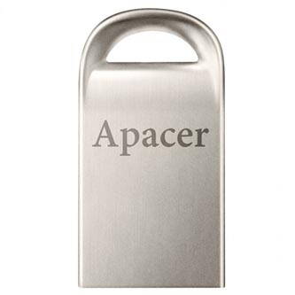 Apacer USB flash disk, USB 2.0, 16GB, AH115, stříbrný, AP16GAH115S-1, USB A