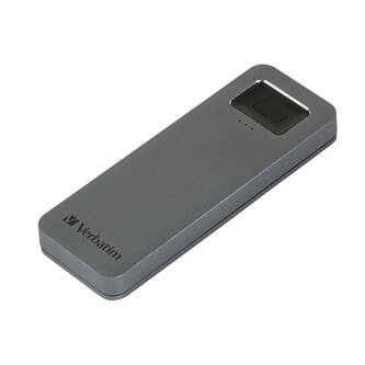 SSD Verbatim 2.5", USB 3.0 (3.2 Gen 1), 1000GB, GB, 1TB, Executive Fingerprint Secure, 53657, šifrovaný(256-bit AES) s čtečkou oti