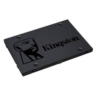 SSD Kingston 2.5", SATA III, 480GB, GB, A400, SA400S37/480G černý, 500 MB/s,540 MB/s,540 MB/s
