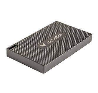 SSD Externí Verbatim Metal Mini SSD, 32030, 512GB, černá, 2000 MB/s-R, USB C, 1750 MB/s-W