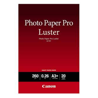 Canon Photo Paper Pro Luster, foto papír, lesklý, bílý, A3+, 13x19", 260 g/m2, 20 ks, 6211B008, inkoustový