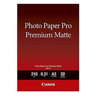 Canon Photo paper premium matte, foto papír, matný, bílý, A3, 210 g/m2, 20 ks, 8657B006, inkoustový