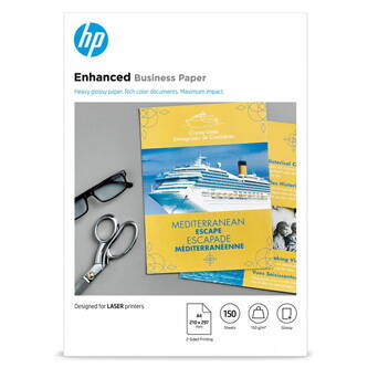 HP Professional Glossy Laser Photo Paper, foto papír, lesklý, bílý, A4, 150 g/m2, 150 ks, CG965A, laserový