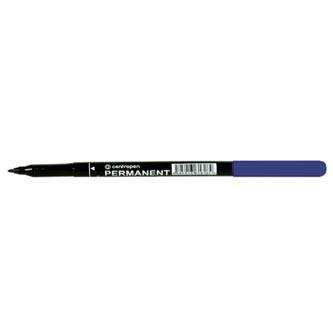 Centropen, popisovač 2536, modrý, 12ks, 1mm, alkoholová báze, cena za 1ks