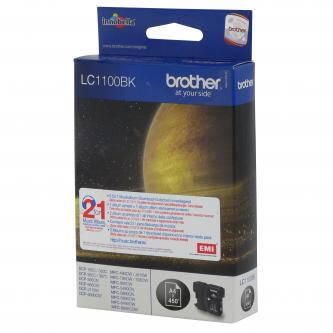 Brother originální ink LC-1100BK, black, 500str., Brother DCP-6690CW, MFC-6490CW