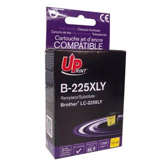 UPrint kompatibilní ink s LC-225XLY, yellow, 1200str., 13ml, B-225XLY, pro Brother MFC-J4420DW, MFC-J4620DW