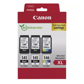 Canon originální ink PG-545XL/CL-546XL, 8286B013, black/color, Multi-pack