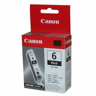 Canon originální ink BCI6BK, black, 280str., 13 4705A002, Canon S800, 820, 820D, 830D, 900, 9000, i950