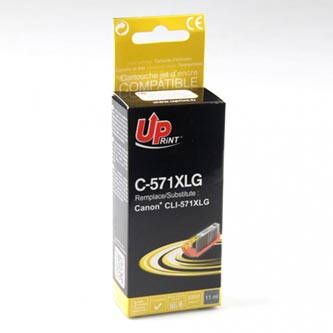 UPrint kompatibilní ink s CLI571GY XL, grey, 300str., 11ml, C-571XLGY, high capacity, pro Canon PIXMA MG7750, MG7751, MG7752, MG77