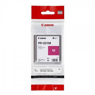 Canon originální ink PFI-031 M, magenta, 55ml, 6265C001, Canon TM-240, TM-340