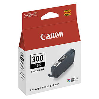 Canon originální ink PFI300B, black, 14,4ml, 4193C001, Canon imagePROGRAF PRO-300