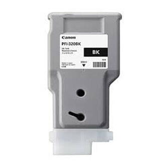 Canon originální ink PFI320BK, black, 300ml, 2890C001, Canon TM-200, 205, 300, 305