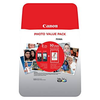 INK CARTRIDGES CRG PG-560XL/CL-561XL PHOTO VALUE  NON-BLISTERED PRODUC, TS W/O SECURITY