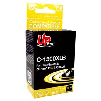 UPrint kompatibilní ink s PGI 1500XL, black, 36ml, C-1500XLB, high capacity, pro Canon MAXIFY MB2050, MB2350