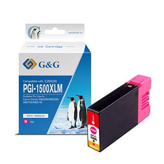 G&G kompatibilní ink s PGI 1500XL, magenta, NP-C-1500XLM/C, pro Canon MAXIFY MB2050, MB2350
