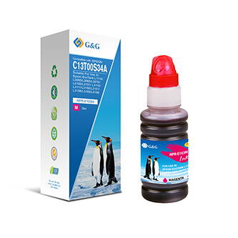 G&G kompatibilní ink s C13T00S34A, magenta, NPR-E103M-70ml-B, pro Epson EcoTank L3151, L3150, L3111, L3110