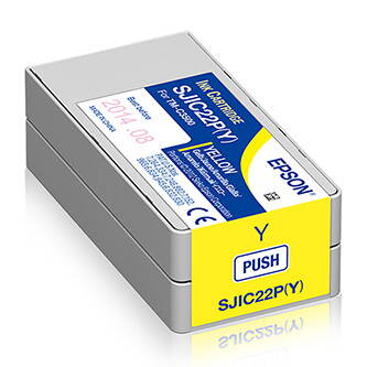 Epson originální ink C33S020604, s SJIC22P(Y), yellow
