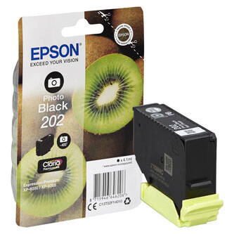 Epson originální ink 13T02F14010, 202, photo black, 400 (foto)str., 1x4.1ml, Epson XP-6000, XP-6005
