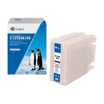 G&G kompatibilní ink s C13T04A140, black, 11500str., NP-E-T04AXXLBK-A, pro Epson WF-C8190, WF-C8690