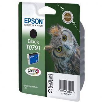 Epson originální ink C13T079140, black, 11,1ml, Epson Stylus Photo 1400