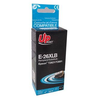 UPrint kompatibilní ink s C13T26214010, T262140, 26XL, black, 500str., 25ml, E-26XLB, pro Epson Expression Premium XP-800, XP-700,